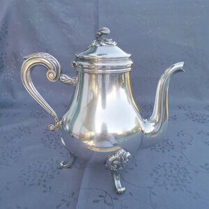 Rare Vintage Christofle Silver Teapot